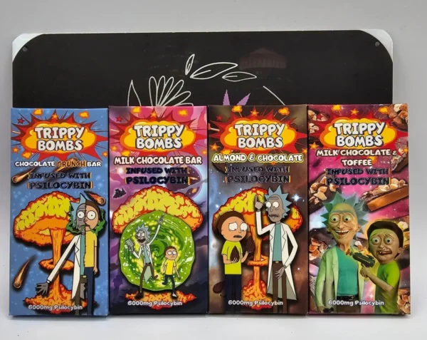 Trippy bomb mushroom chocolate Bars online Europe ( 6000mg)