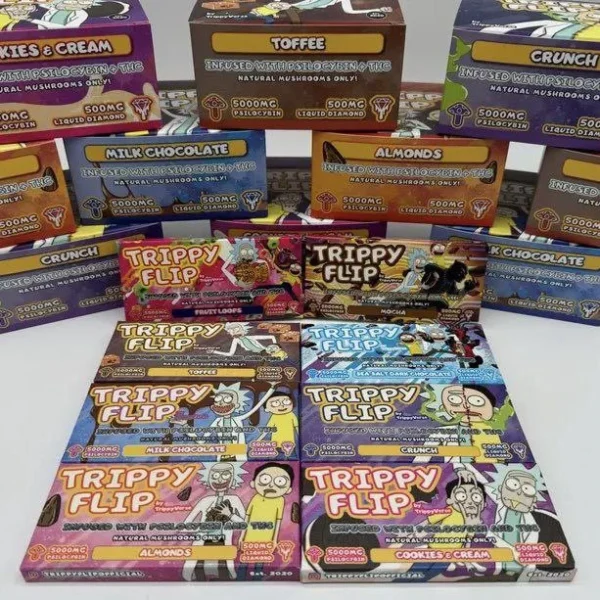 Trippy Flip mushroom chocolate bars Online Europe